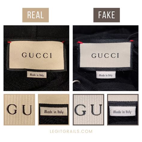 how to spot a fake gucci sweater|authentic gucci hoodie.